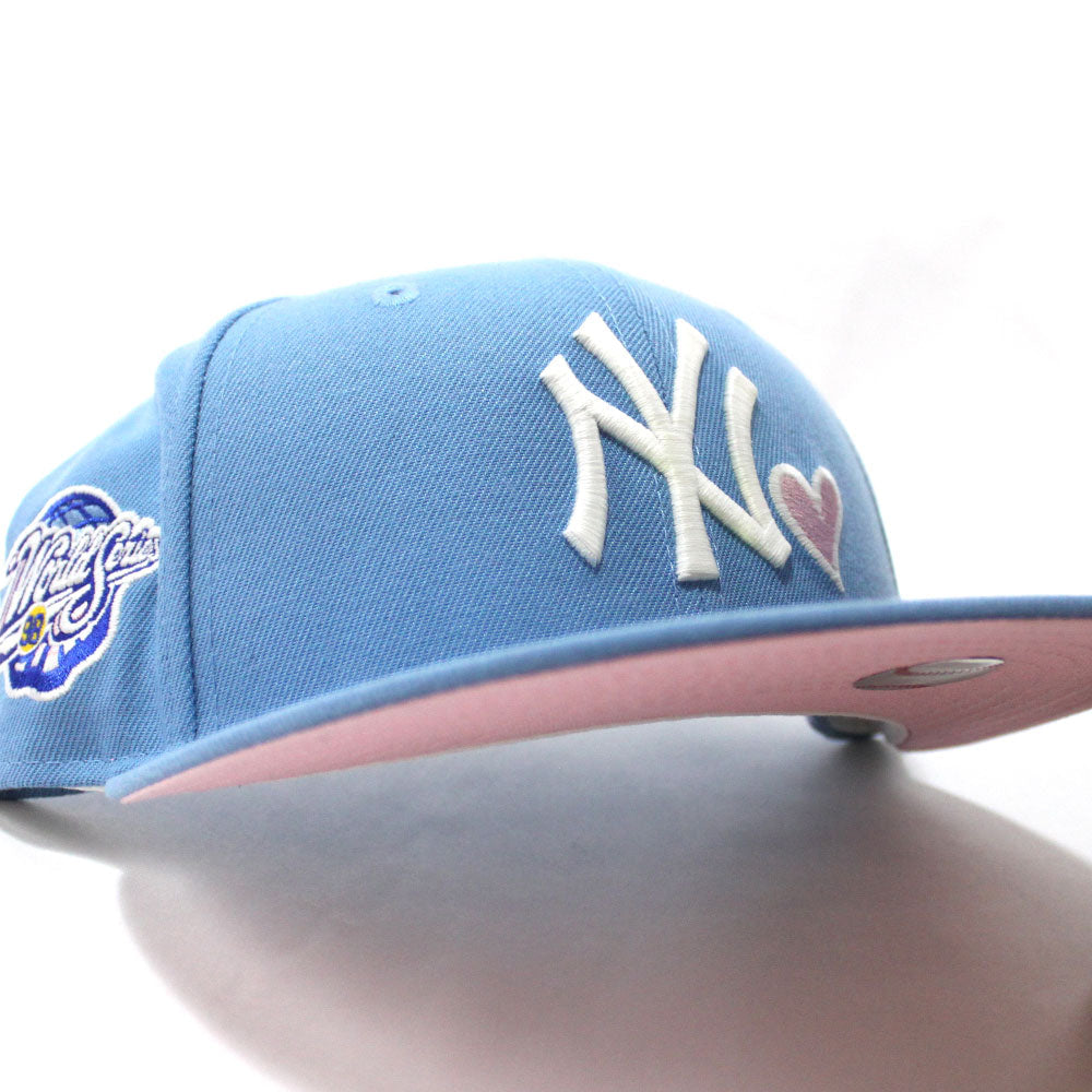 LOVE NEW YORK YANKEES 1998 WORLD SERIES NEW ERA 59FIFTY FITTED HAT