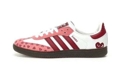 Adidas Samba OG White Pink Heart