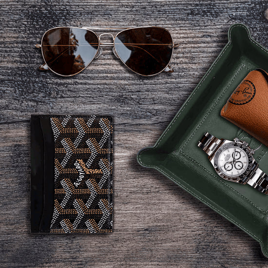 GOYARD SAINT-SULPICE CARD WALLET “BLACK”