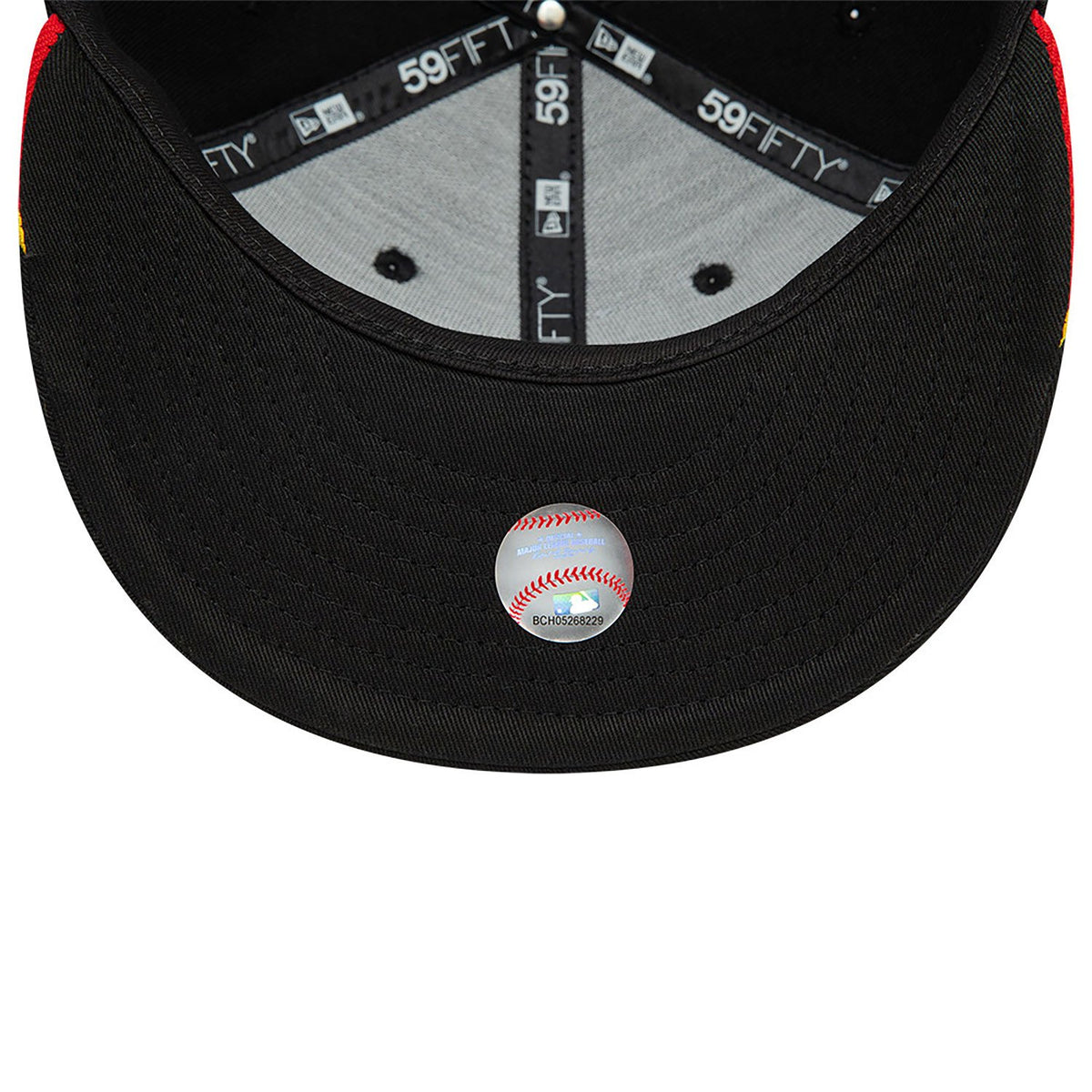 New Era Boston Red Sox Flame Visor Fitted Cap