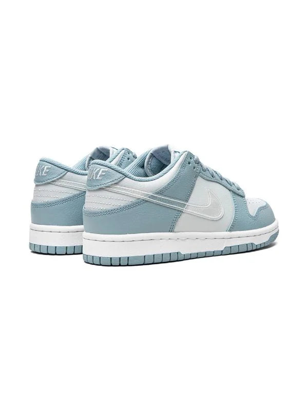 Nike Dunk Low "Clear Swoosh/Blue" sneakers