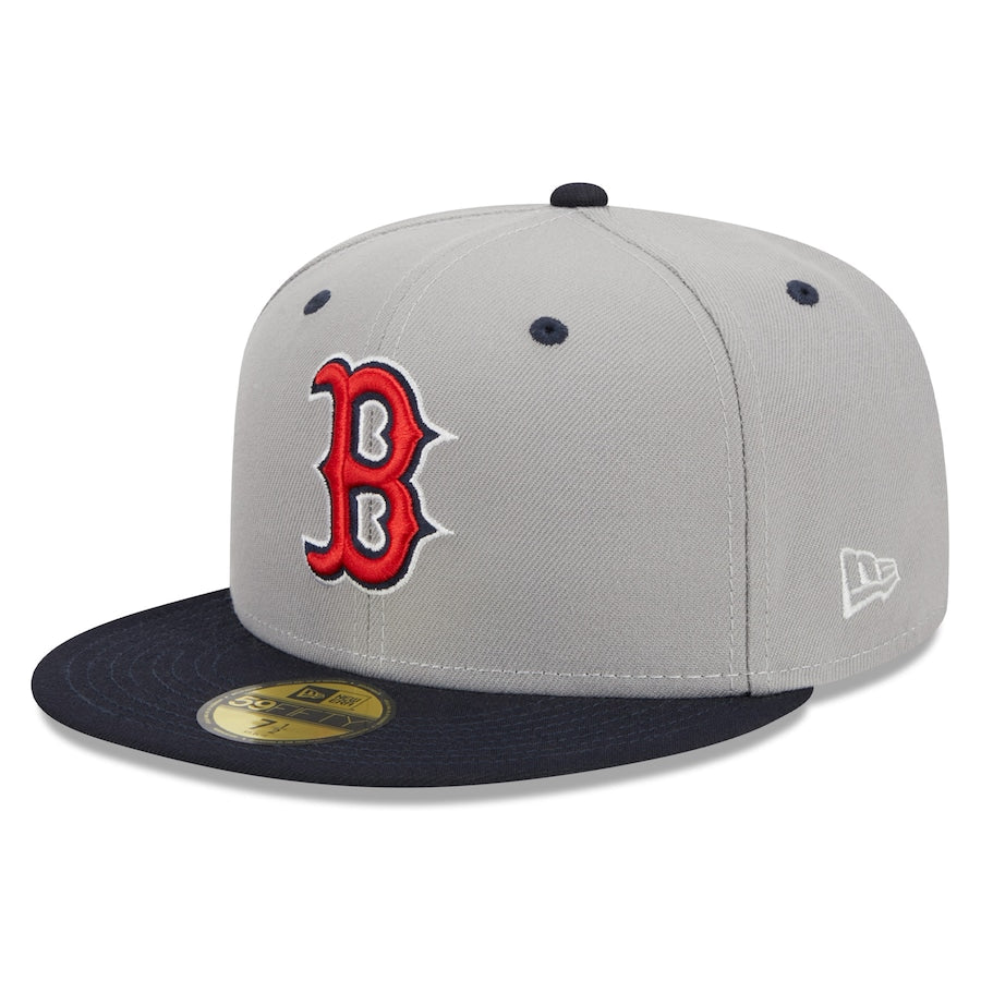 New era gray Boston series