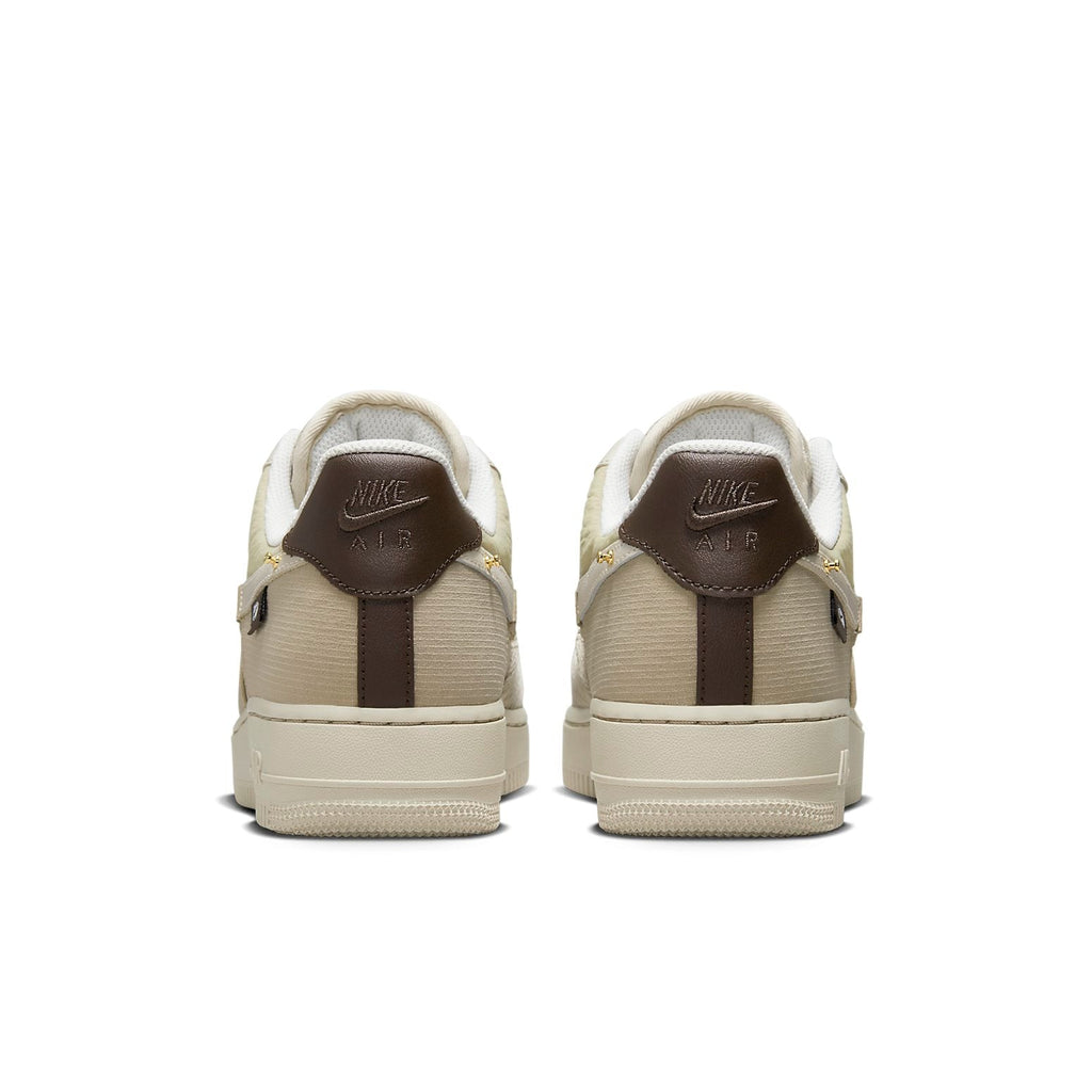 Air force 1 low tan bling