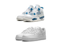 Air Jordan 4 “Military Blue” x AirForce 1