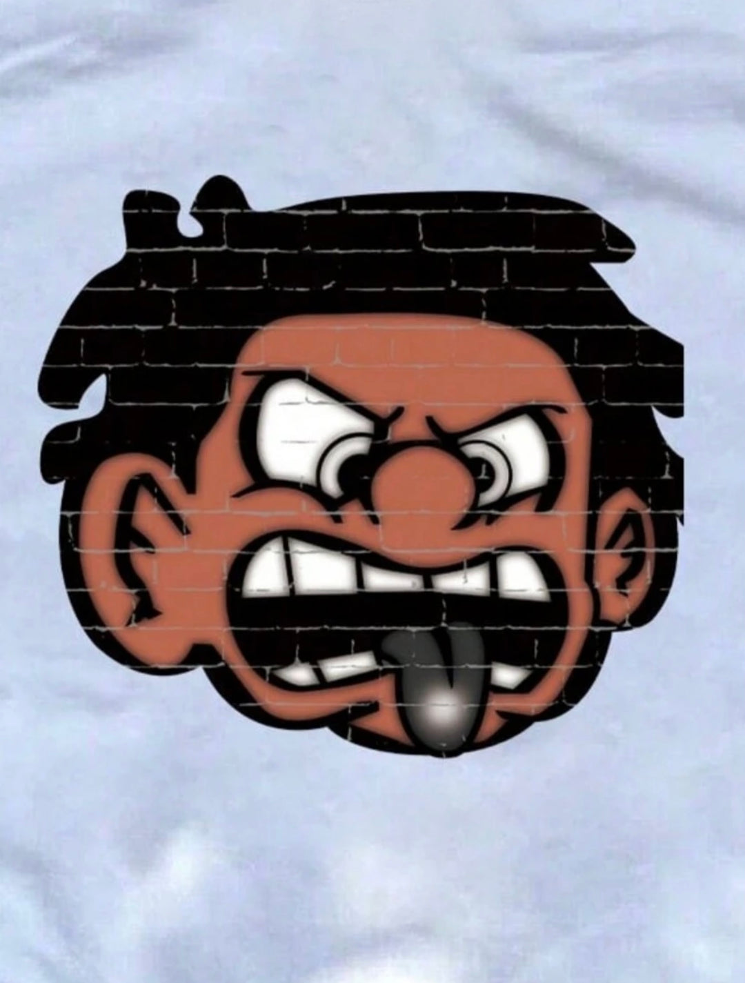 CARTOON FACE GRAPHIC TEE