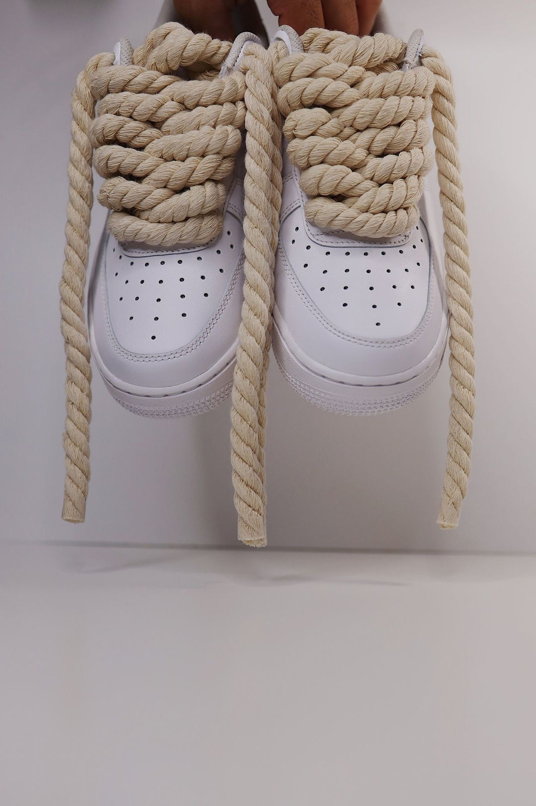 Custom Air forces with rope laces