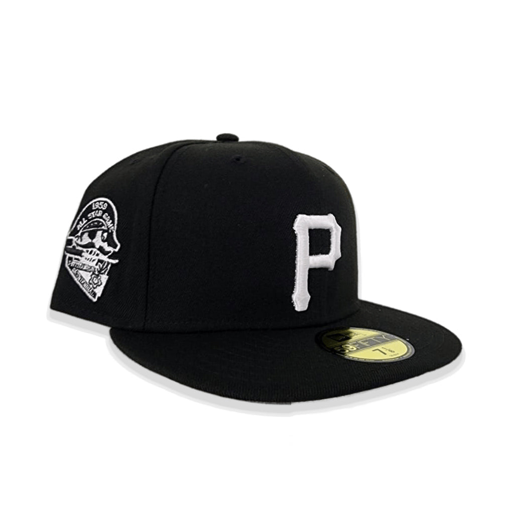New Era Pittsburgh Pirates 1959 All-Star Game Side Patch 59FIFTY Fitted Cap – Black