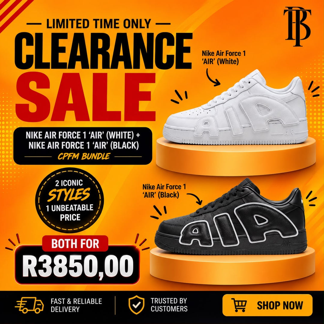 Two Nike Air Force 1 Cpfm Combo Deal
