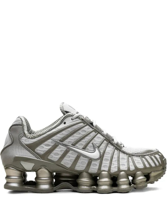 Shox TL "Light Silver/White/Light Army" sneakers