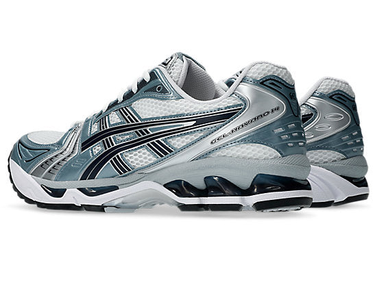 ASICS GEL-KAYANO 14 WHITE / FJORD GREY FULLY BOXED