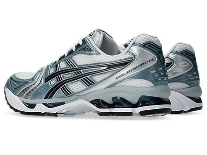 ASICS GEL-KAYANO 14 WHITE / FJORD GREY FULLY BOXED