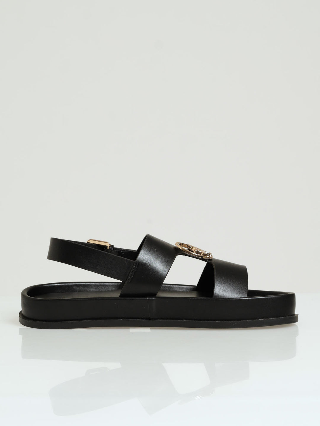 Polo Moulded Unit Trim Sandal - Black
