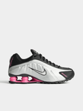 Nike Women's Shox R4 Black/Silver/Pink Sneaker