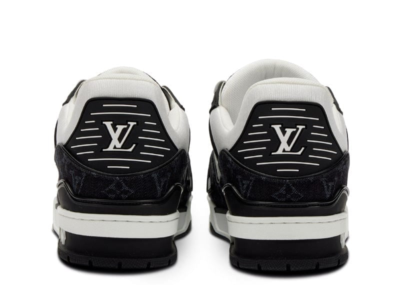 LOUIS VUITTON LV TRAINER WHITE BLACK FULLY BOXED