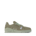 LOUIS VUITTON TRAINER GRAINED BUFFALO NUBUCK LEATHER ‘GREEN’