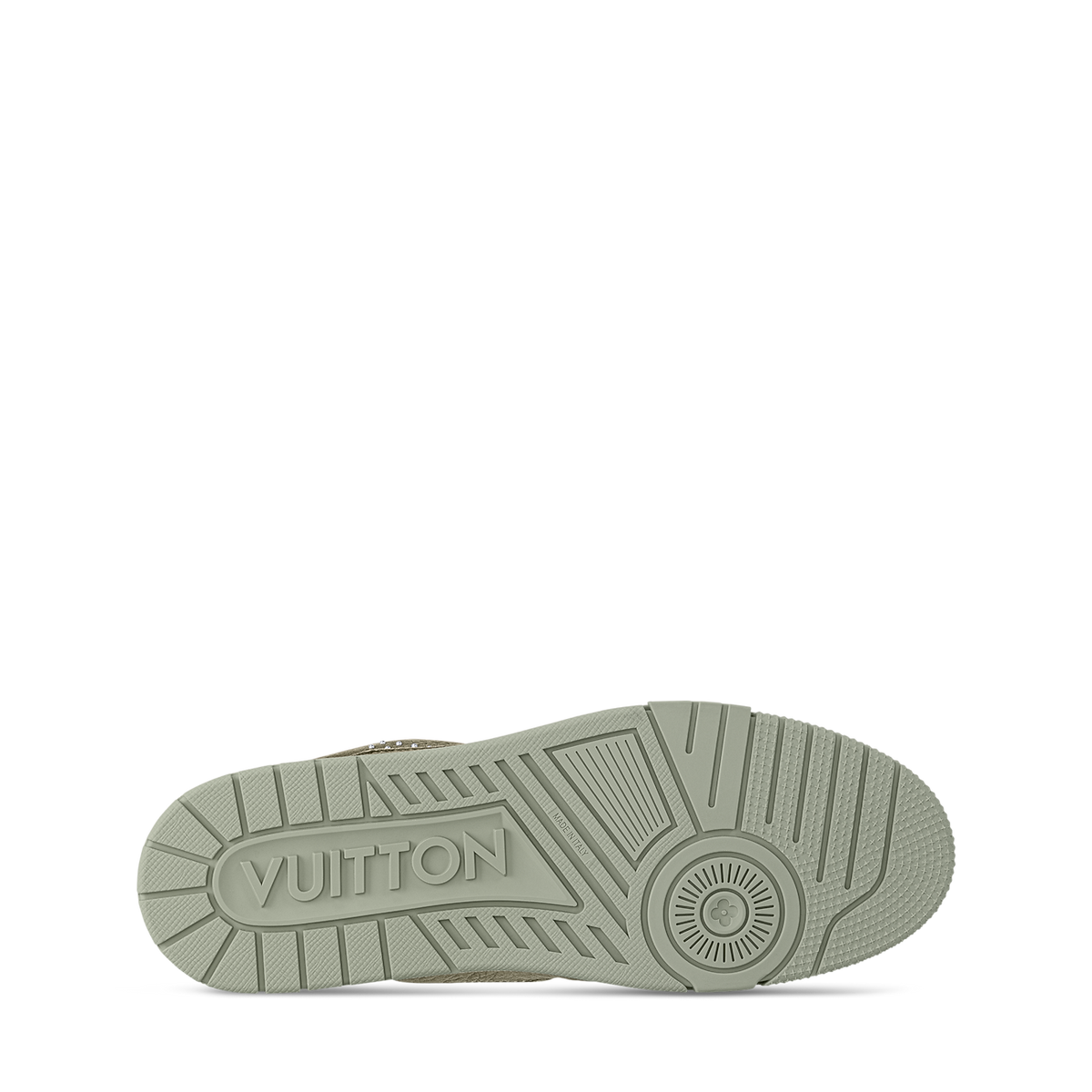 LOUIS VUITTON TRAINER GRAINED BUFFALO NUBUCK LEATHER ‘GREEN’