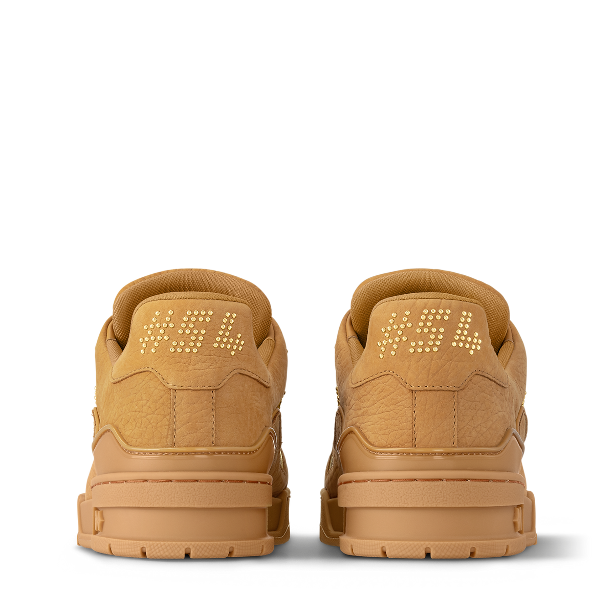 LOUIS VUITTON TRAINER GRAINED BUFFALO NUBUCK LEATHER ‘COGNAG BROWN’