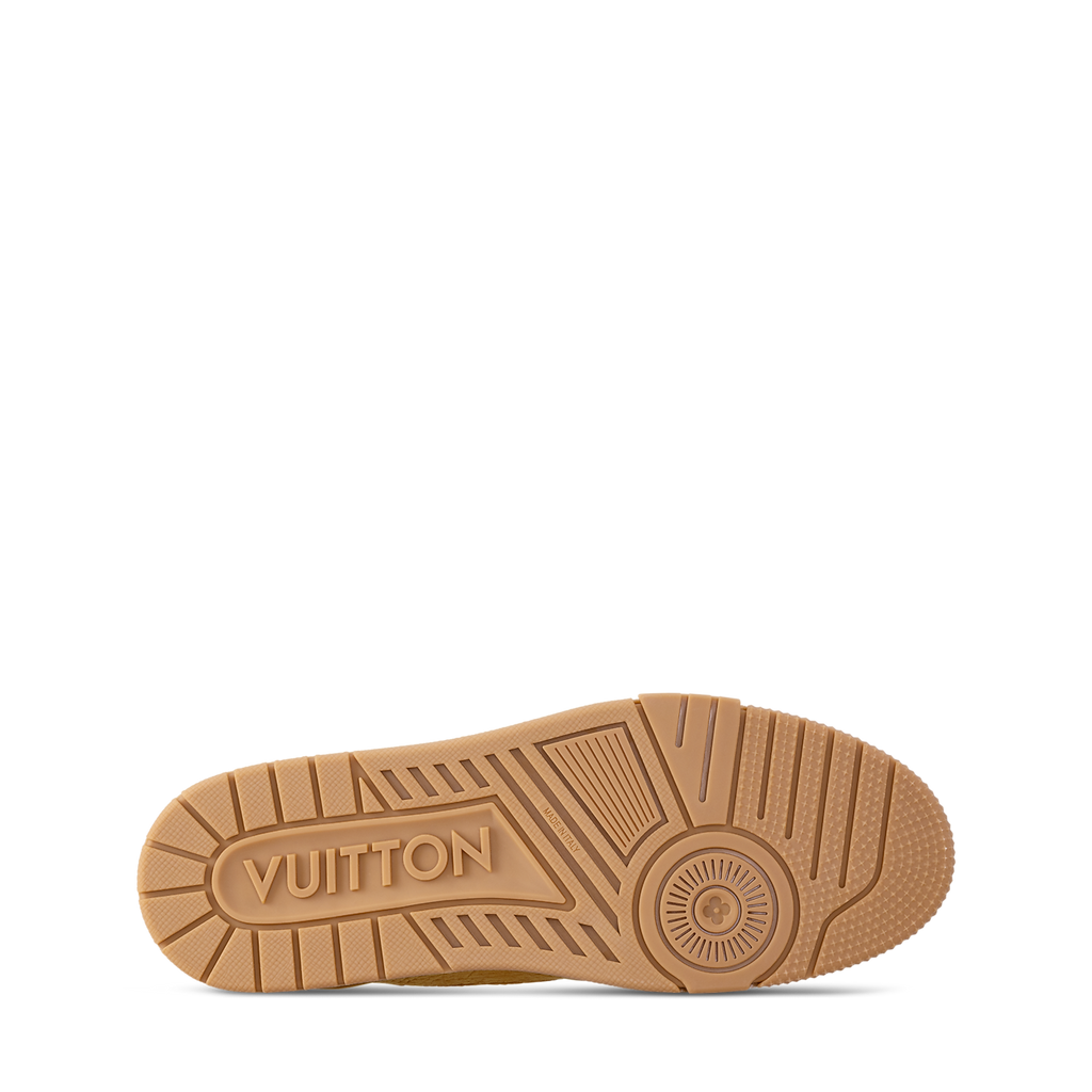 LOUIS VUITTON TRAINER GRAINED BUFFALO NUBUCK LEATHER ‘COGNAG BROWN’