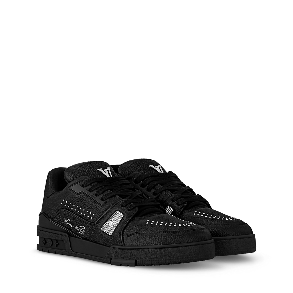 LOUIS VUITTON TRAINER GRAINED CALF SKIN ‘BLACK’