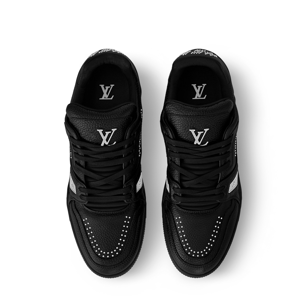 LOUIS VUITTON TRAINER GRAINED CALF SKIN ‘BLACK’