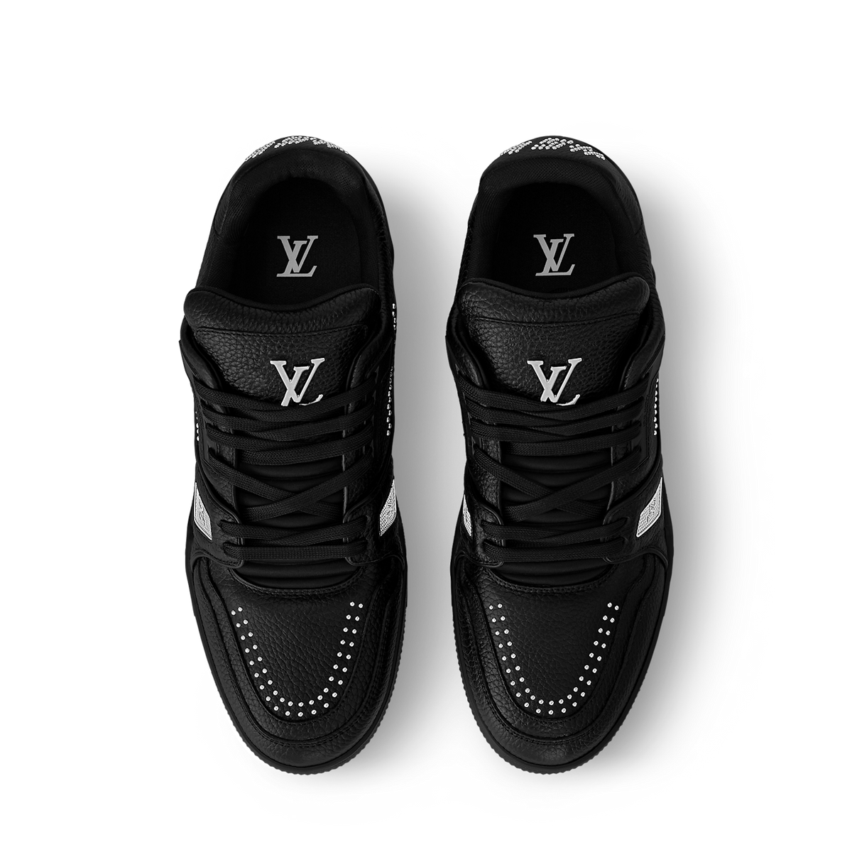 LOUIS VUITTON TRAINER GRAINED CALF SKIN ‘BLACK’