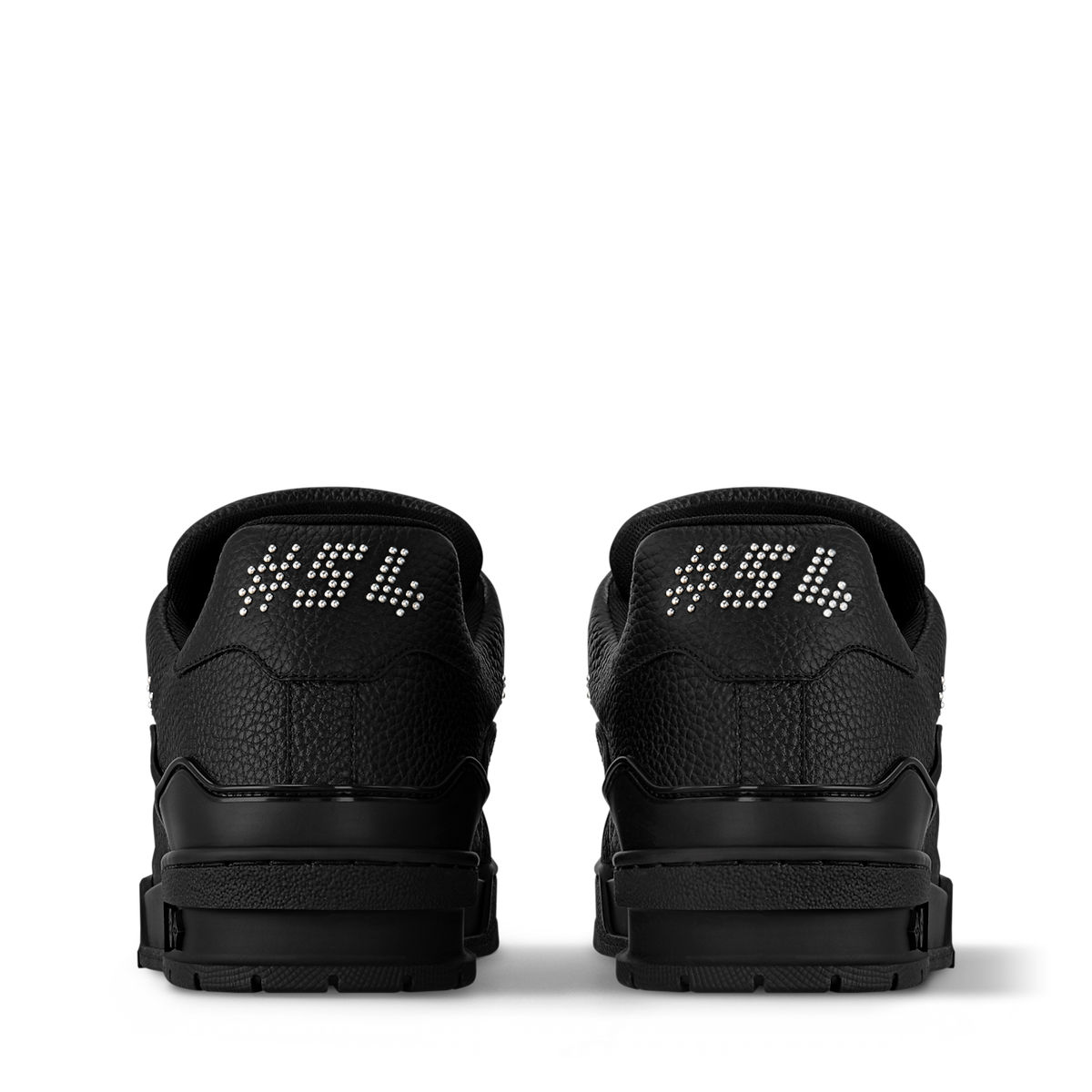 LOUIS VUITTON TRAINER GRAINED CALF SKIN ‘BLACK’