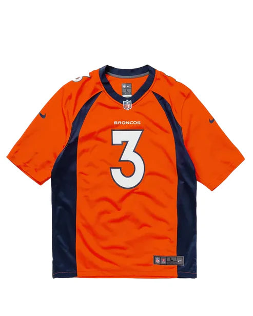 NFL DENVERr BRONCOS RUSSELL WILSON 3 HOME GAME JERSEY