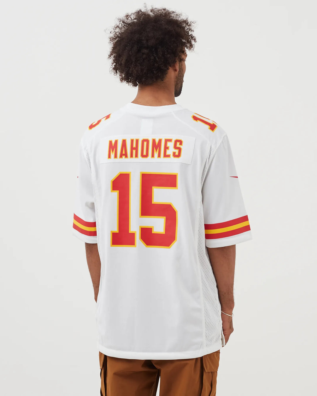 NFL KANSAS CITY CHIEFS ROAD GAME JERSEY PATRICK MAHOMES #15