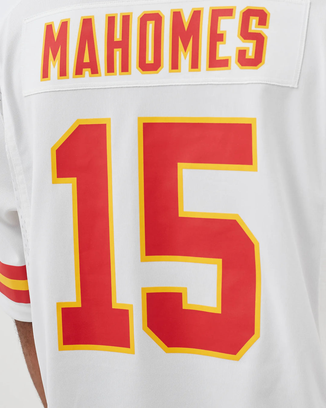 NFL KANSAS CITY CHIEFS ROAD GAME JERSEY PATRICK MAHOMES #15