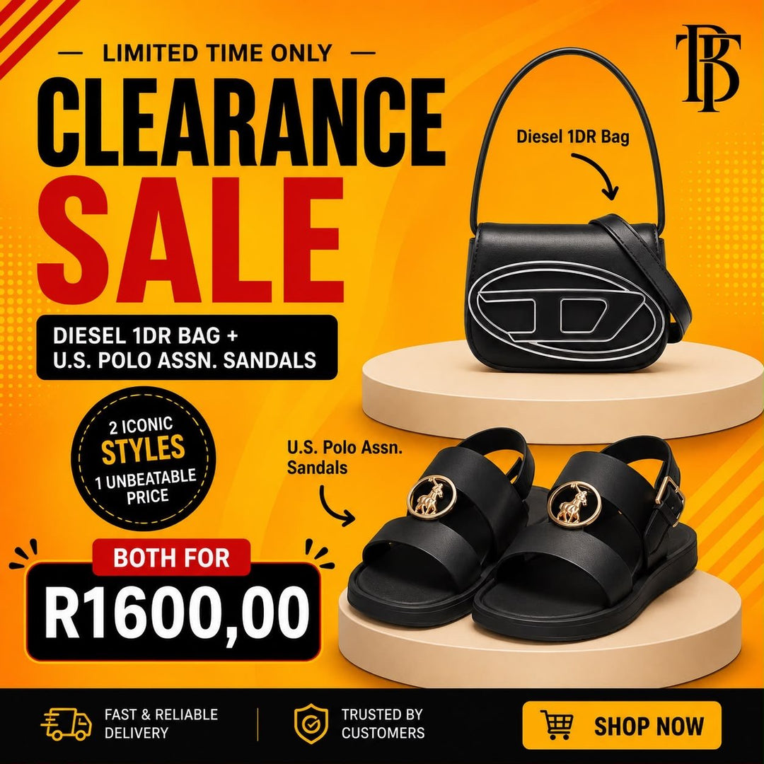 Diesel Hand Bag And Polo Sandals
