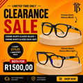 Two Chrome Heart Glasses Combo Deal