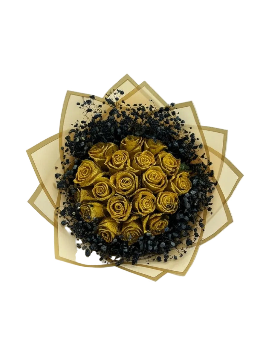 Glitter Flower Roses